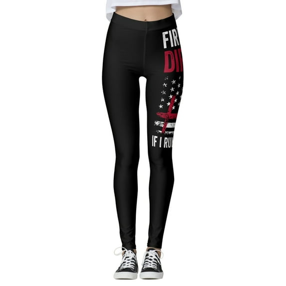 TOWED22 July Fourth American Flag Cotton Leggings for Women Patriotic Skinny Pant Workout Tights for Women USA Flag Sports Black,S