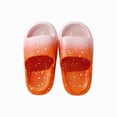 thumbnail image 1 of TOWED22 Kids Cloud Slides Boys Girls Shower Slippers Slip on Slide Sandals Non-slip Summer Beach Pool Shoes(Orange,6.5), 1 of 6