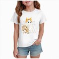thumbnail image 1 of TOWED22 Kids Girls Boys Halloween Shirts Fun Graphic T-Shirt Spooky Season Tee Tops Short Sleeve Fall Outfit, 1 of 5