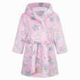 thumbnail image 1 of TOWED22 Kids Hooded Bathrobe Girls Soft Plush Hooded Flannel Pajamas Sleepwear Boys Spa Robe, 1 of 7