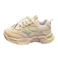 thumbnail image 1 of TOWED22 Kids Sneakers Baby Boy Girl Shoes Breathable Mesh Walking Shoes Lightweight Non-Slip Sneakers First Walkers(Green,1), 1 of 7