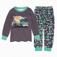 thumbnail image 1 of TOWED22 Kids Toddler Girl Clothes Print Sweatshirt Flared Pants 2Pc Outfits Set Infant Fall Winter Outfits Size:1-2 Y,Color:Grey, 1 of 9