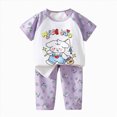 thumbnail image 1 of TOWED22 Kids Toddler Girls Boys Shorts Set Clothes 2pcs Summer Lovely Graphic Short Sleeve T-Shirt Tee Pull on Shorts Outfit(Light Pink,2-3 Y), 1 of 6