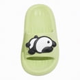 thumbnail image 1 of TOWED22 Kids slides, Girls Slides Non-slip Summer Beach Pool Shoes Toddler Cartoon Slide Sandals Indoor& Outdoor Garden Slippers Shower Shoes(Light Green,9.5), 1 of 8