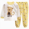 thumbnail image 1 of TOWED22 Little Boys Girls Outfits 2 Piece Train Toddler Loungewear Fall Winter Clothes Set Long Sleeve Top and Pants Jammies, 1 of 5