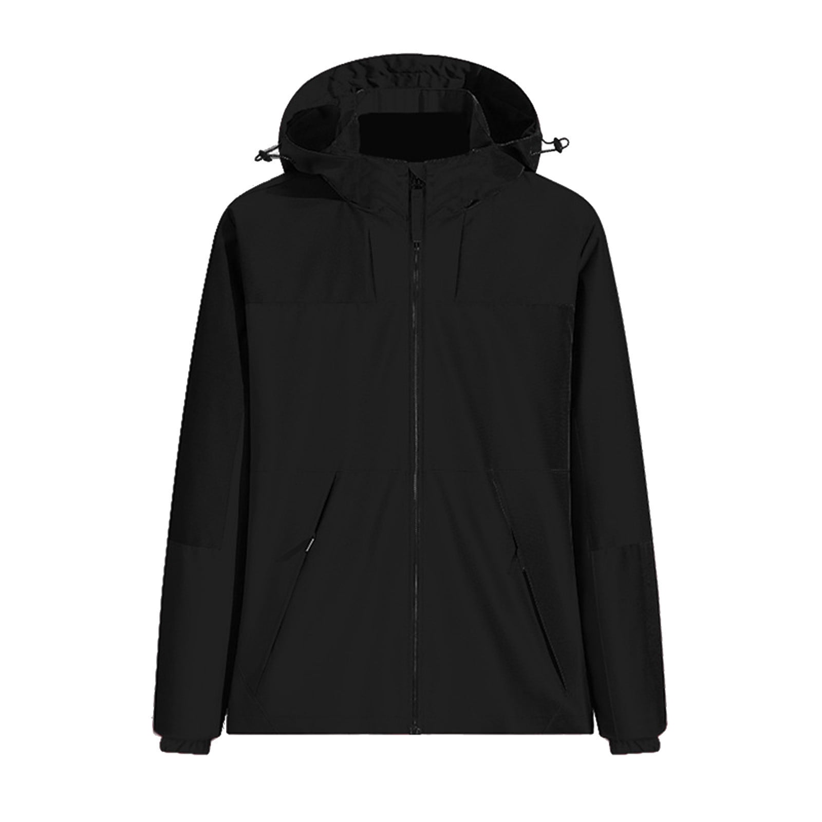 TOWED22 Men's Rain Jacket Waterproof Lightweight Waterproof Biking