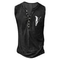 thumbnail image 1 of TOWED22 Men's Workout Tank Tops Gym Sleeveless T-Shirts Fitness Bodybuilding Muscle Shirts(Black,XXL), 1 of 2