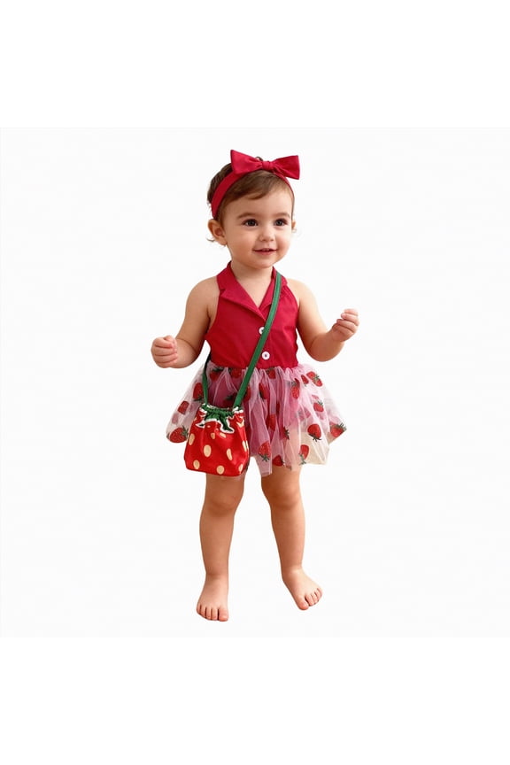 Newborn Baby Girl 1st Birthday Outfit Floral Lace Tulle Romper Tutu Dress Cake Smash Princess Boho Clothes Photo Shoot Red,12-18 Y