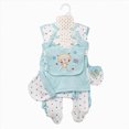thumbnail image 1 of TOWED22 Newborn Clothes 8Pcs Infant Baby Girl Boy Underwear Outfit Essentials Layette Gift Set 0-3 Month(Sky Blue,0-3 M), 1 of 6