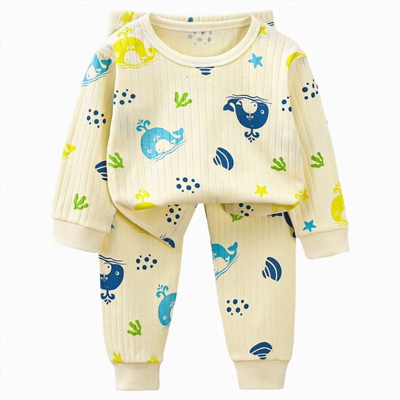TOWED22 Pajamas Sets Viscose from Bamboo Toddler Boys Pjs Kids Short Sleeve Graphic Top & Pants Sleepwear 6-12 Months 12-24 Months 2t 3t 4t 5t 6t 7t 8t 9t Children,Sky Blue,7-8 Y
