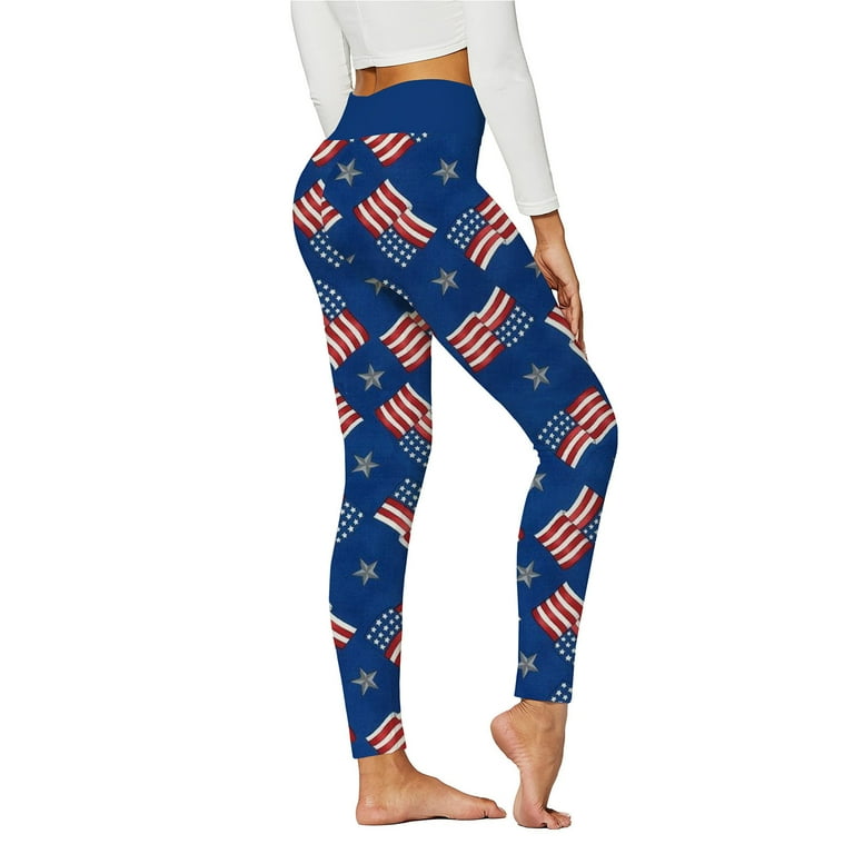 Patriotic workout leggings hotsell
