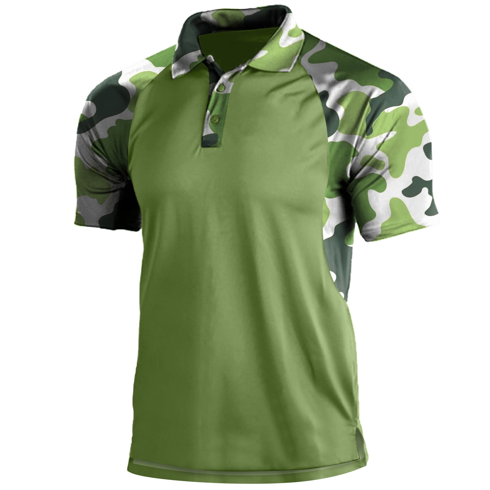 Blue Black Checkered Men's Short Sleeves Shirt- Tailored Slim Fit Cotton Dress Shirts main image 0
