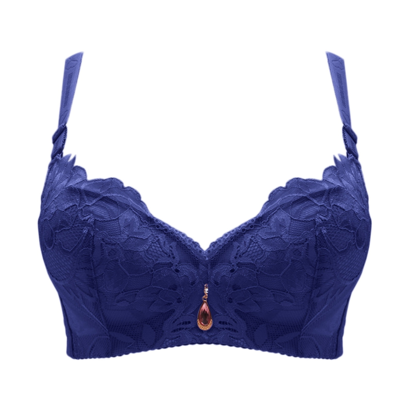 TOWED22 Bras,Women's Lace Balconette Bra See Sheer Underwire Plus
