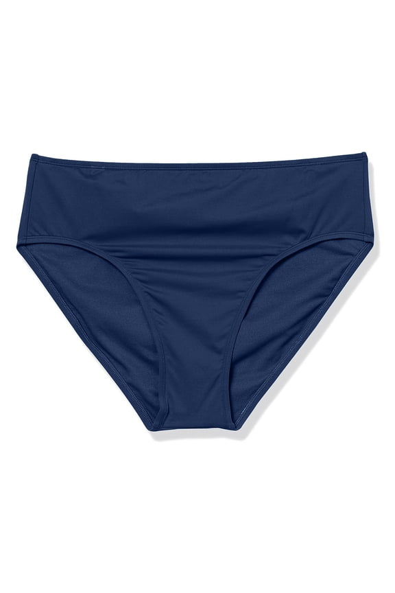 Swim Shorts For Women Swimwear Bikini Bottom Nylon Spandex Solid Working Lady Womens Swim Shorts,Navy