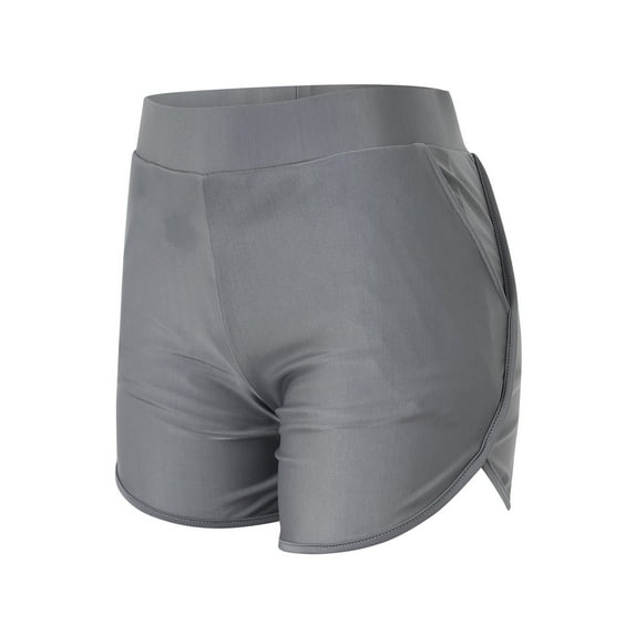 TOWED22 Swim Shorts For Women Women Suit Shorts Waisted Swim Drawstring Bottoms Swimsuit High Boy Shorts Plus Size Swim Shorts,Grey