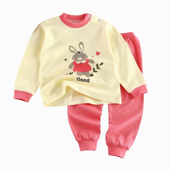 TOWED22 Toddler Baby Boy Clothes Color Blocking Outfits Fashion Fall Winter Sweatshirt Sweat Pant Kids Tops Shirt Pant Sets Size:5-6 Y,Color:Watermelon Red
