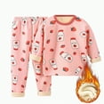 thumbnail image 1 of TOWED22 Toddler Baby Boy Clothes Long Sleeve Color Block Sweatshirt Top Drawstring Pants Set 2Pcs Infant Fall Winter Outfits(Red,18-24 M), 1 of 4