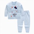 thumbnail image 1 of TOWED22 Toddler Baby Boy Fall Winter Clothes Long Sleeve Letter Print Camo Sweatshirt Pant Set 2PCS Cute Outfits 0-6T Size:1-2 Y,Color:Blue, 1 of 7