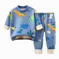 thumbnail image 1 of TOWED22 Toddler Baby Boy Fall Winter Clothes Print Long Sleeve Sweatshirt Pants Sweatsuit Set Checkered Plaid Outfit Size:5-6 Y,Color:H, 1 of 4