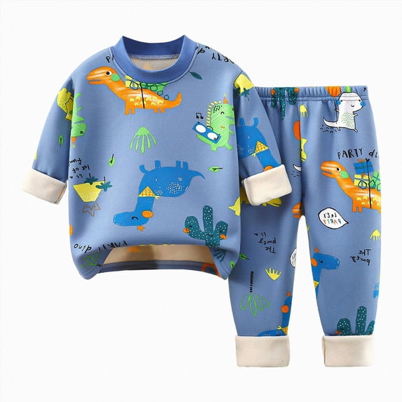 TOWED22 Toddler Baby Boy Fall Winter Clothes Print Long Sleeve Sweatshirt Pants Sweatsuit Set Checkered Plaid Outfit Size:5-6 Y,Color:H