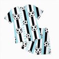thumbnail image 1 of TOWED22 Toddler Baby Boy Summer Clothes Dinosaur Truck Print Crewneck Short Sleeve T-Shirt Tee Elastic Waist Shorts 2 Pieces Outfits(Light Blue,3-4 Y), 1 of 6