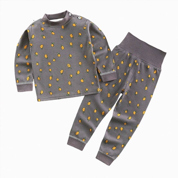 TOWED22 Toddler Baby Girls Winter Clothes Set Long Sleeve Top and Pants 2pcs Outfits Fall Clothes Size:3-4 Y,Color:Brown