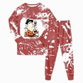 thumbnail image 1 of TOWED22 Toddler Boys Girls Halloween Pajamas Pumpkin Print PJs Sleepwear Cute Print Pant Sets Kids Jammies(Coffee,5Y), 1 of 8