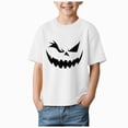 thumbnail image 1 of TOWED22 Toddler Boys Girls Halloween Shirt Graphic T-Shirt Kids Halloween Tee Short Sleeve Cute Graphic Tee Top, 1 of 4