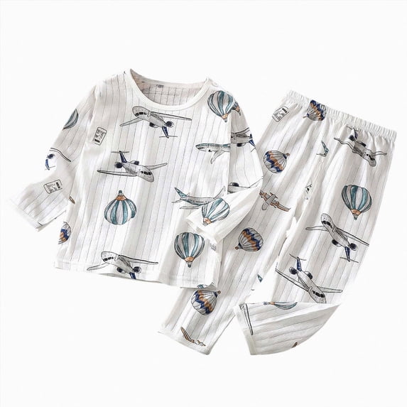 TOWED22 Toddler Boys Girls Pajamas Little Big Boy Girl Pajamas Sets Pjs Kids Jammies