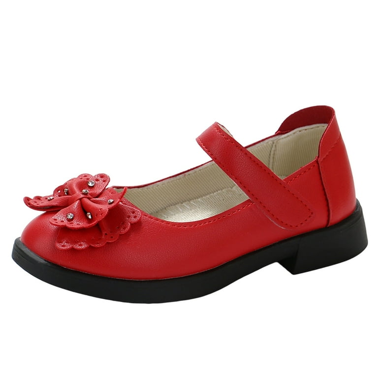 Kids red online flats