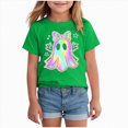 thumbnail image 1 of TOWED22 Toddler Girl Halloween Shirt Kid Cute Ghost Graphic T-Shirt Kids Short Sleeve Spooky Season Gift Tee Tops,1-2 Y, 1 of 5