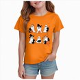 thumbnail image 1 of TOWED22 Toddler Girls Boys Halloween Shirts Fun Graphic T-Shirt Fall Tee Top Short Sleeve Cute Kids Clothes, 1 of 5