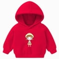 thumbnail image 1 of TOWED22 Toddler Girls Boys Hoodies Kids Pullover Sweatshirt Graphic Sweater Casual Hoodies Sweatshirts Long Sleeve Shirts Tops,Red,18-24 M, 1 of 7