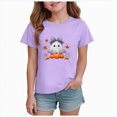 thumbnail image 1 of TOWED22 Toddler Kid Girls Boys Halloween T-Shirt Fun Graphic Tee Shirt Short Sleeve Spooky Season Fall Tops, 1 of 6