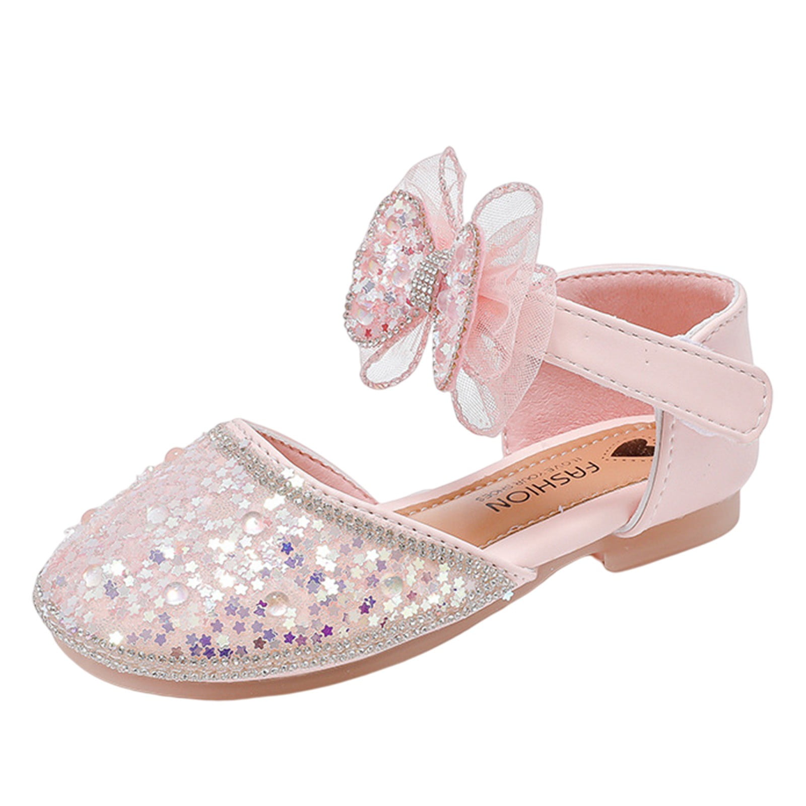 TOWED22 Toddler/Little Girls Dress shoes Mary Jane Wedding Flower