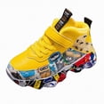 thumbnail image 1 of TOWED22 Toddler Mesh Casual Running Shoe Athletic Sneaker for Toddle Kid Girl and Boy(Yellow,C), 1 of 5