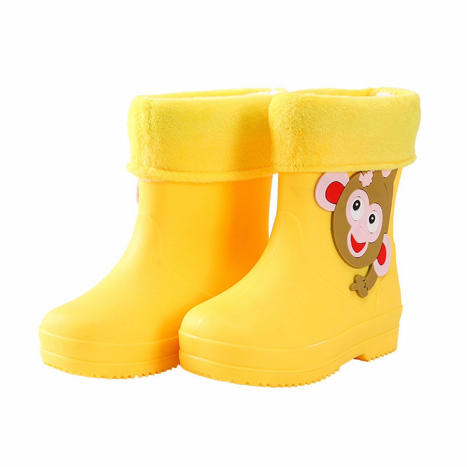 TOWED22 Toddler Rain Boots Wide Toddlers Children Rain Shoes Boys And