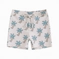 thumbnail image 1 of TOWED22 Toddler Swim Trunks Quick Dry Toddler Bathing Suits for Boys Swim Shorts Baby Swimsuit Boys Board Shorts Kids Swimwear Beige,12-18 M, 1 of 4