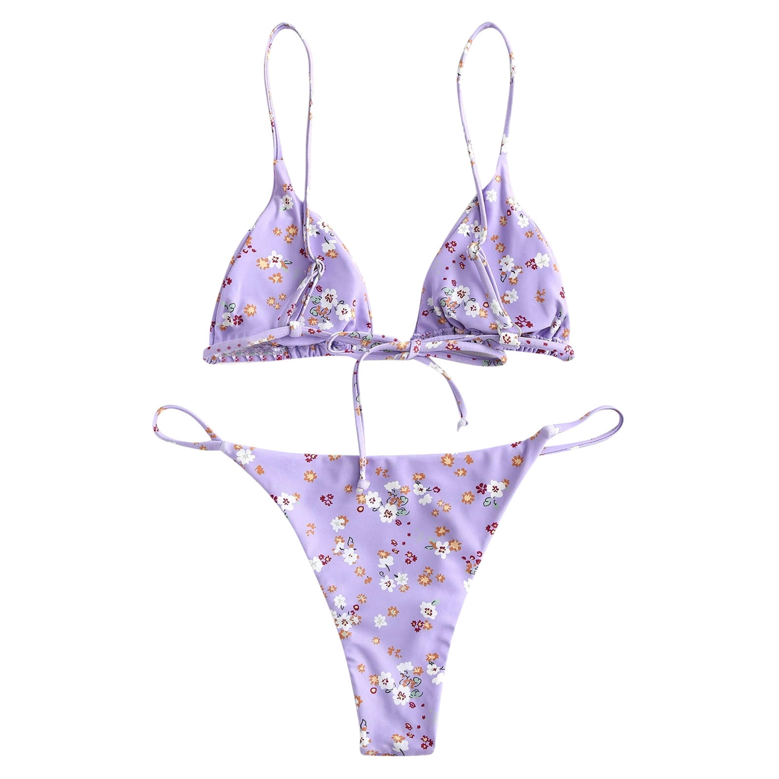 TOWED22 Tummy Control Swimsuits for Women,Women's Ribbed Bikini High