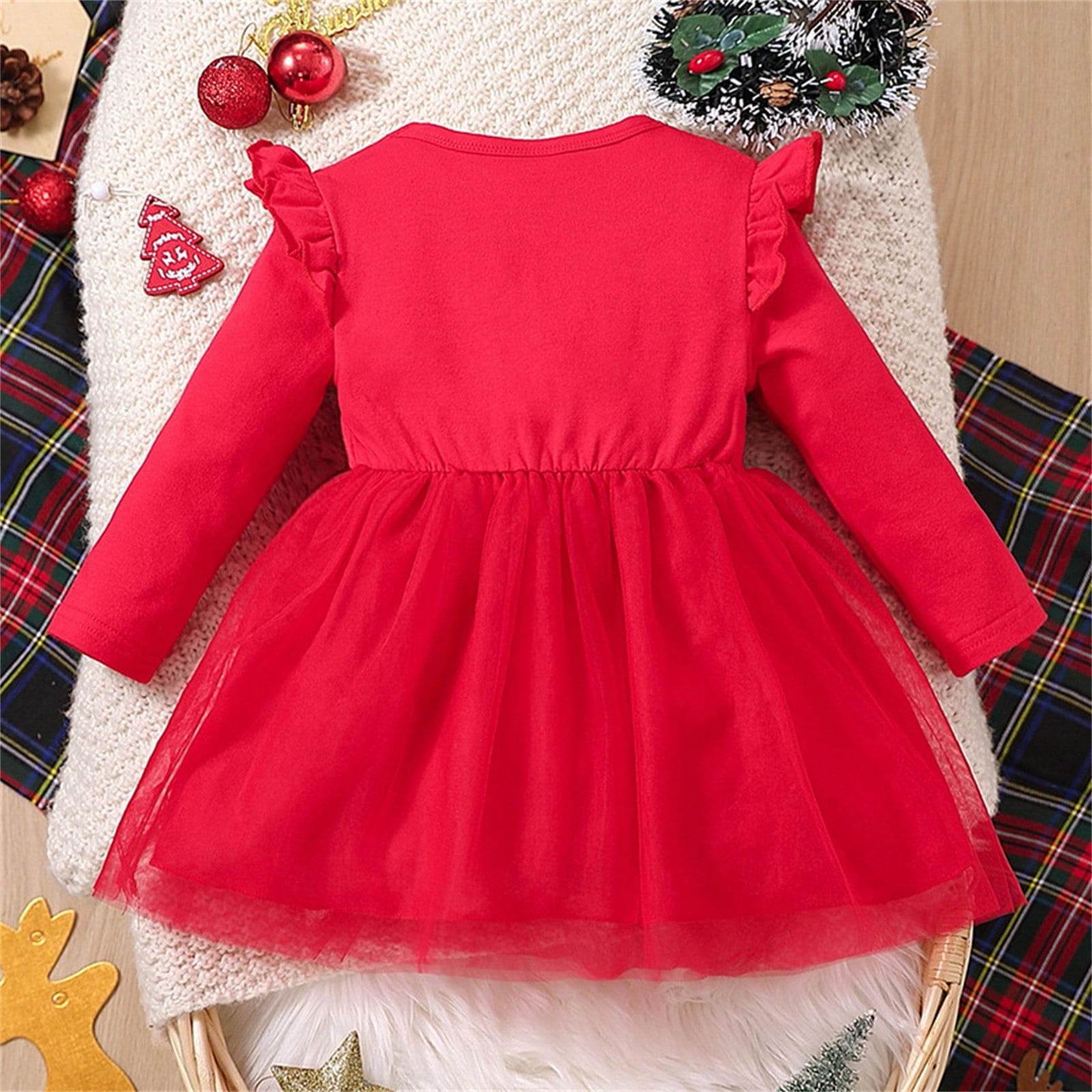 TOWED22 Tutu Dresses For Toddler Girls,Toddler Girl Long Sleeve Knit