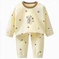 thumbnail image 1 of TOWED22 Winter Clothes for Toddler Boy 2 Piece Long Sleeve Graphic Crewneck Pullover Top Jogger Pants Soft Outfits Set(Pink,3-4 Y), 1 of 6