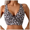 thumbnail image 1 of TOWED22 Women Underwire Bikini Top Push Up Swim Top Bra Padded Swimsuit Tops Bathing Suit Tops No Bottom Khaki,L, 1 of 7