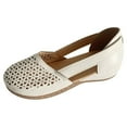 thumbnail image 1 of TOWED22 Women's Flats Cute Ballet Flats for Women Casual Dressy Shoes for Women Comfortable Flats Womens Shoes(White,6.5), 1 of 5