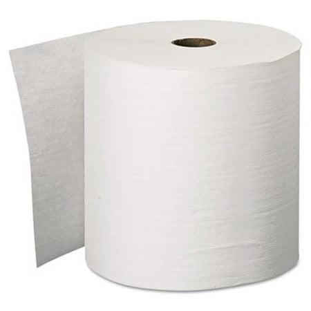 Kleenex Hard Roll Paper Towels, 1.5" Core, White, 600 ft. per Roll, 6 Rolls