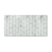 TOWN & COUNTRY BASICS Comfort Plus Boho Geo Anti Fatigue Comfort Mat, Kitchen Mat, Standing Desk Mat, Dorm Room Rug, Non-Slip Backing, Grey, 18x39