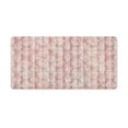 thumbnail image 1 of TOWN & COUNTRY BASICS Comfort Plus Boho Geo Anti Fatigue Comfort Mat, Kitchen Mat, Standing Desk Mat, Dorm Room Rug, Non-Slip Backing, Maroon, 18"x39", 1 of 12