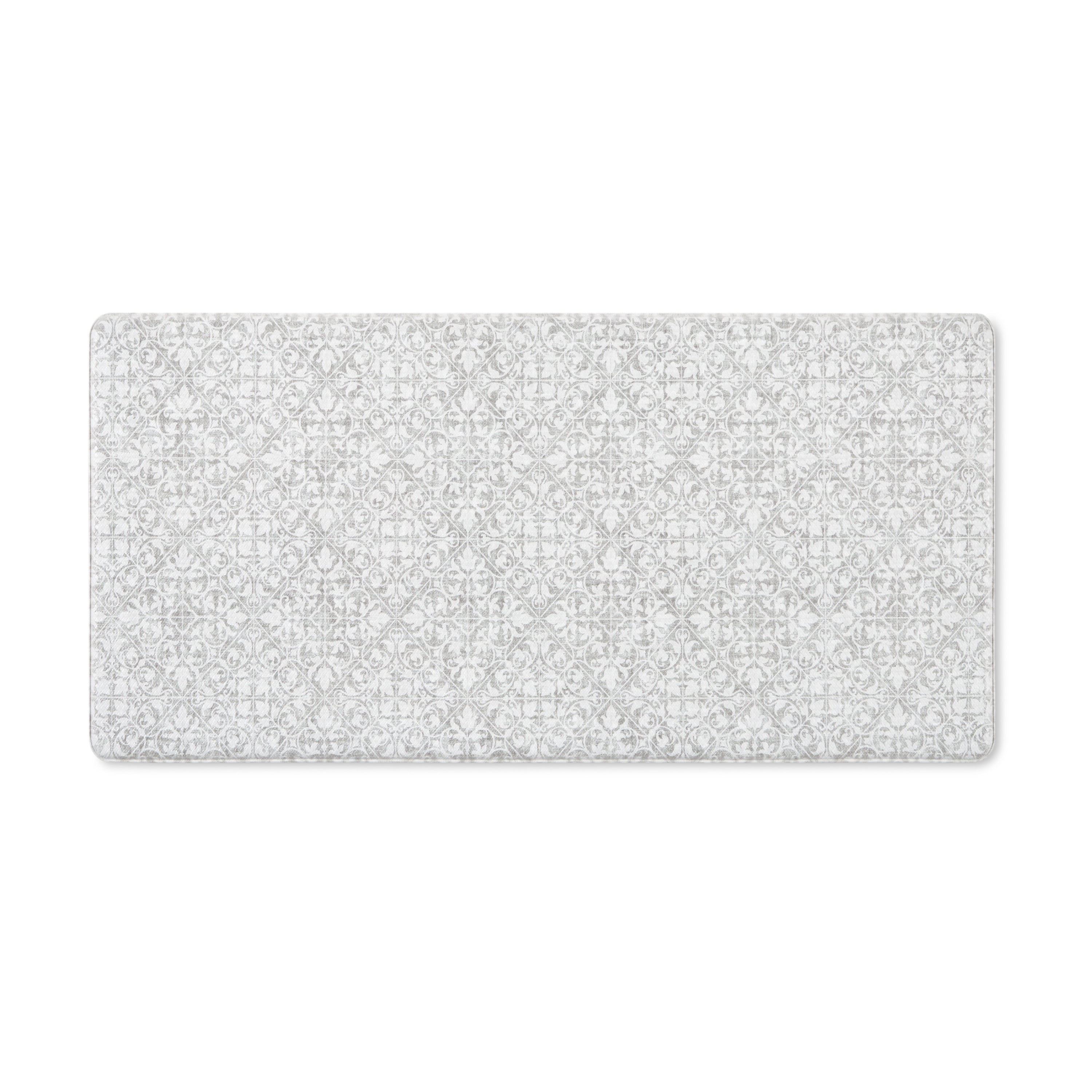 Comfort Plus Gray Memory Foam Anti-Fatigue Kitchen Mat