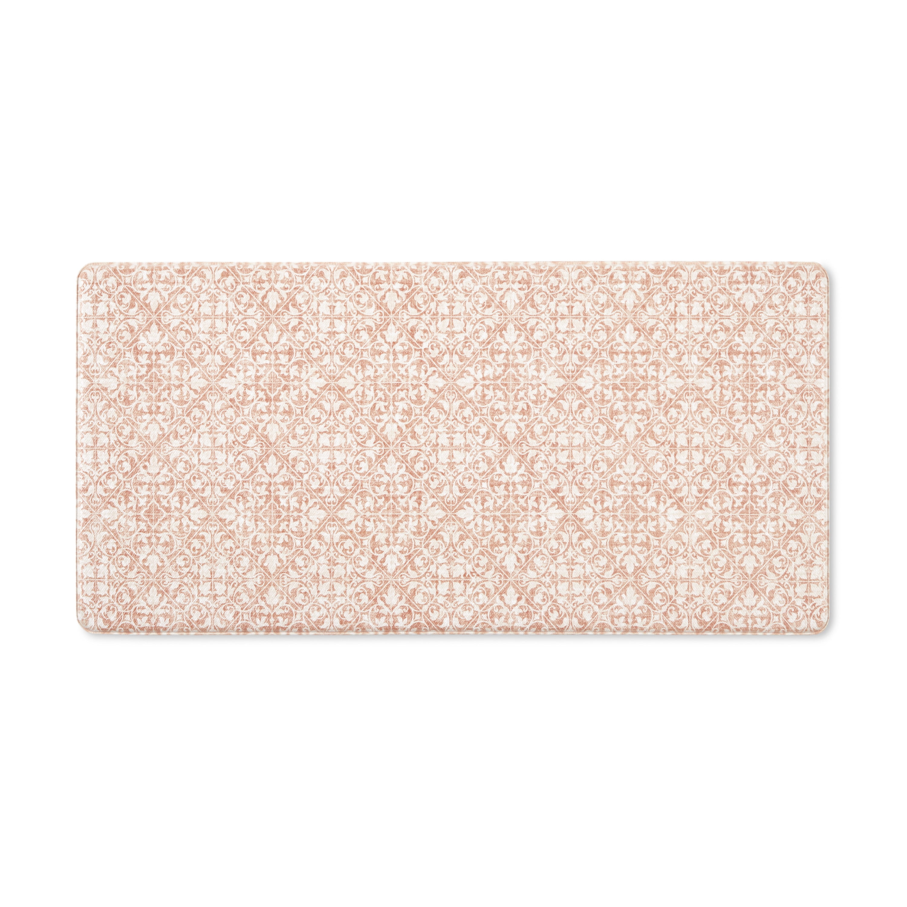 Rust Rectangular Memory Foam Anti-Fatigue Comfort Mat