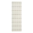 thumbnail image 1 of TOWN & COUNTRY BASICS Comfort Plus Windowpane Plaid Anti Fatigue Comfort Mat, Kitchen Runner Mat, Standing Desk Mat, Dorm Room Rug, Non-Slip Backing, Beige, 18"x55", 1 of 10