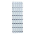 thumbnail image 1 of TOWN & COUNTRY BASICS Comfort Plus Windowpane Plaid Anti Fatigue Comfort Mat, Kitchen Runner Mat, Standing Desk Mat, Dorm Room Rug, Non-Slip Backing, Blue, 18"x55", 1 of 12